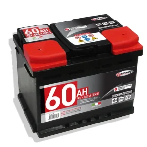 Batteria auto 60ah 12v 540a polo positivo sinistro cassetta l2 Promozione Esclusiva